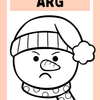 Årstid - snögubben känslor