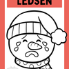 Årstid - snögubben känslor