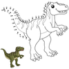 Pyssel - dinosauriepaket